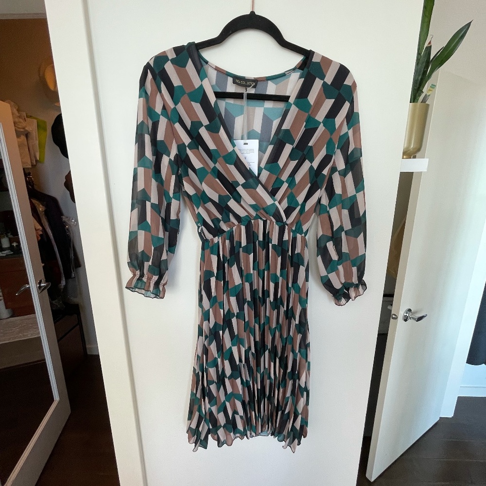 BNWT Long Pattern Dress
